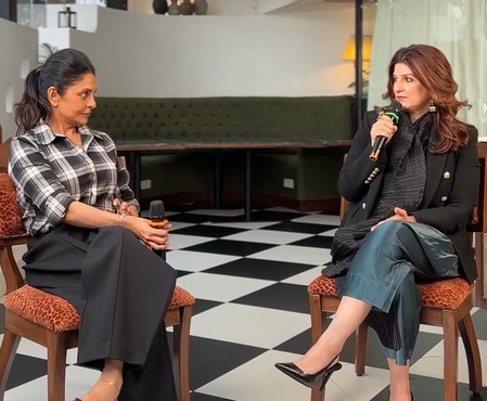 Twinkle Khanna calls herself a ‘lazy shopper’ as she puts together an outfit with old wardrobe pieces Twinkle Khanna calls herself a ‘lazy shopper’ as she puts together an outfit with old wardrobe pieces