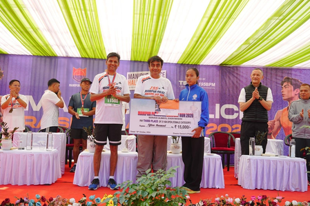Manipur Police Half Marathon draws over 3,000 runners ahead of 135th Raising Day Manipur Police Half Marathon draws over 3,000 runners ahead of 135th Raising Day