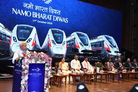Namo Bharat ridership crosses 4.5 crore as rapid rail system completes 3 years Namo Bharat ridership crosses 4.5 crore as rapid rail system completes 3 years
