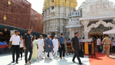 Gujarat CM visits Ambaji temple on Maha Ashtami, reviews Navratri arrangements