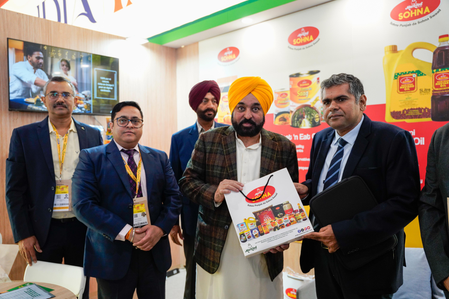 Punjab CM launches products in Paris exhibition Punjab CM launches products in Paris exhibition