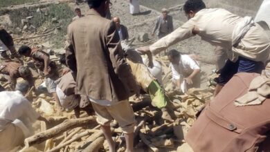 Yemen: 25 killed, 30 injured in missile attack on military camp