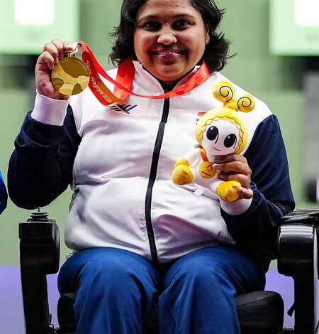 Asian Para Games: Mona Agarwal clinches second gold, breaks world record in 50m Rifle 3P SH1 Asian Para Games: Mona Agarwal clinches second gold, breaks world record in 50m Rifle 3P SH1