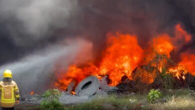 Massive fire at Rajasthan factory leaves 3 workers injured, two missing Massive fire at Rajasthan factory leaves 3 workers injured, two missing