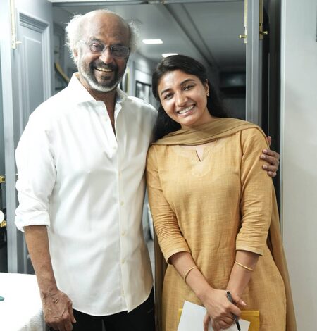 Mirnaa tells Rajinikanth: Thank you for blessing me with a life I’ve wished for! Mirnaa tells Rajinikanth: Thank you for blessing me with a life I’ve wished for!