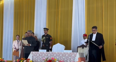Dushyant Kumar Gautam takes oath as 21st Governor of Sikkim