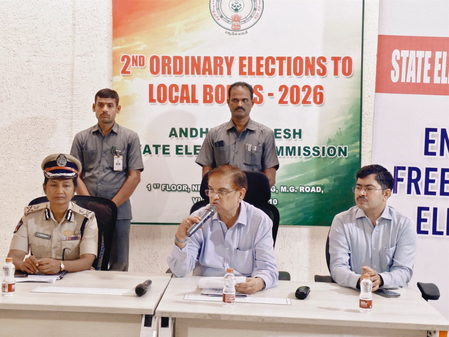 Andhra Pradesh SEC issues notification for November 3 MTPC, ZPTC polls Andhra Pradesh SEC issues notification for November 3 MTPC, ZPTC polls