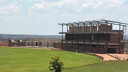 Victoria Falls stadium nears completion as ICC inspects Zimbabwe’s 2027 ODI WC venues Victoria Falls stadium nears completion as ICC inspects Zimbabwe’s 2027 ODI WC venues