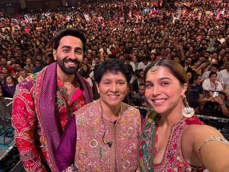 Falguni Pathak reveals to Ayushmann Khurrana why she has not aged in 16 years