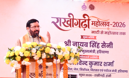 Rakhigarhi a legacy of craftsmanship, advanced civilisation: Haryana CM Rakhigarhi a legacy of craftsmanship, advanced civilisation: Haryana CM