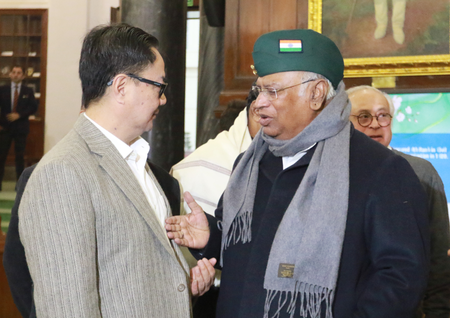 Delimitation Bill talks: Rijiju writes to Kharge, hopes Congress won’t obstruct future bills Delimitation Bill talks: Rijiju writes to Kharge, hopes Congress won’t obstruct future bills