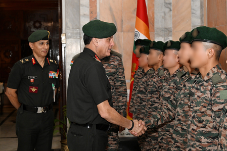 COAS General Dhiraj Seth hails Assam Regiment team for winning global patrol event