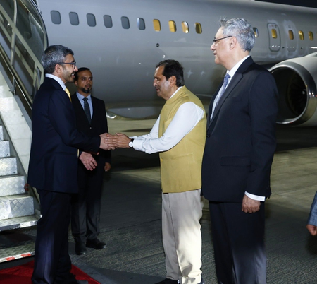 UAE Dy PM arrives in India, reflecting regular engagement with India UAE Dy PM arrives in India, reflecting regular engagement with India