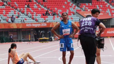 Asian Para Games: Deepthi Jeevanji defends women’s 400m T20 gold with Games record Asian Para Games: Deepthi Jeevanji defends women’s 400m T20 gold with Games record