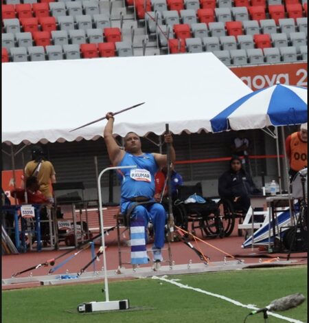 Asian Para Games: Pradeep, Ayush bag silver and bronze in men’s javelin throw in F53/54 Asian Para Games: Pradeep, Ayush bag silver and bronze in men’s javelin throw in F53/54