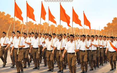 RSS completed remarkable century of service, nation-building: PM Modi RSS completed remarkable century of service, nation-building: PM Modi