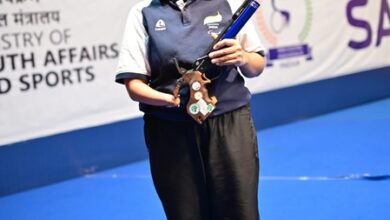 Shrishti Arora claims bronze in women’s 10m air pistol at Asian Para Games Shrishti Arora claims bronze in women’s 10m air pistol at Asian Para Games