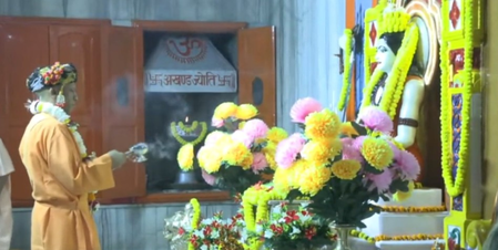 UP CM performs special Vijayadashami puja at Gorakhnath Temple UP CM performs special Vijayadashami puja at Gorakhnath Temple