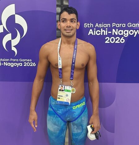 Asian Para Games: Himanshu Nandal clinches bronze in men’s 400m freestyle S11 Asian Para Games: Himanshu Nandal clinches bronze in men’s 400m freestyle S11