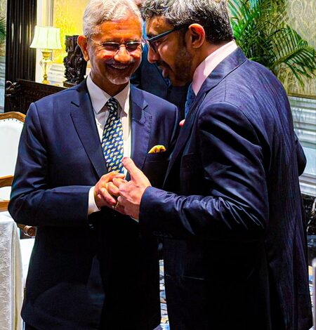 EAM Jaishankar, UAE counterpart discuss ways to enhance comprehensive strategic and economic partnership EAM Jaishankar, UAE counterpart discuss ways to enhance comprehensive strategic and economic partnership