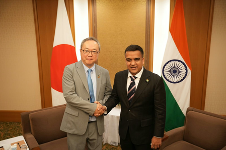 Gujarat Dy CM meets Japanese firms to explore investments in textiles, chemicals, green energy Gujarat Dy CM meets Japanese firms to explore investments in textiles, chemicals, green energy