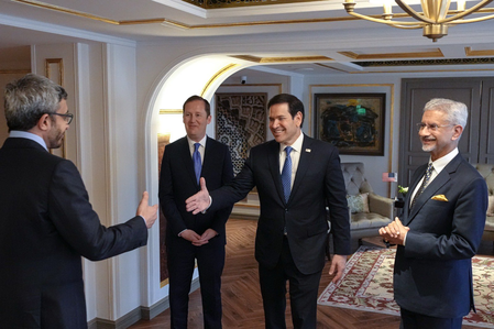 EAM Jaishankar and US counterpart Rubio discuss advancing ties, regional developments (Ld) EAM Jaishankar and US counterpart Rubio discuss advancing ties, regional developments (Ld)