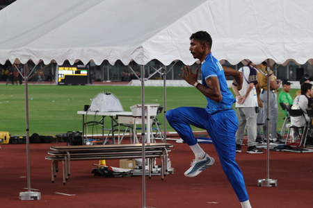 Asian Para Games: Nishad Kumar wins second gold, bags top prize in High Jump T47 Asian Para Games: Nishad Kumar wins second gold, bags top prize in High Jump T47