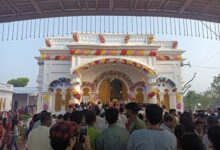 Animal sacrifice tradition continues at Tripura’s historic Durgabari temple on Maha Navami