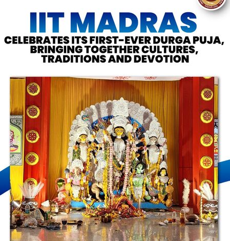 Maiden Durga Puja celebrations at IIT Madras a big success Maiden Durga Puja celebrations at IIT Madras a big success