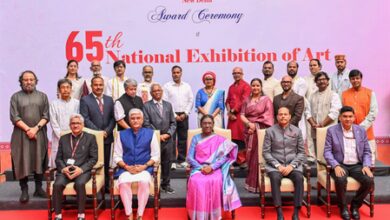 Prez Murmu presents Lalit Kala Akademi awards, calls for greater support to emerging artists