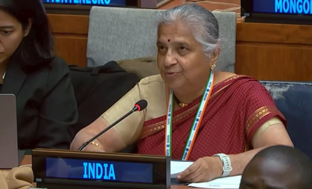 India urges adoption of comprehensive, legally-binding treaty to outlaw arms in space