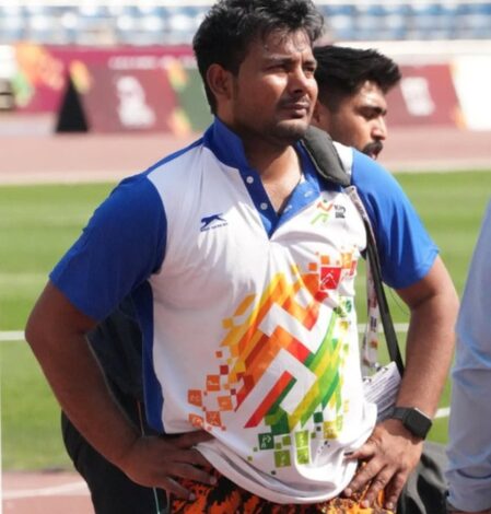 Asian Para Games: Manjeet strikes silver in men’s javelin throw F13 category