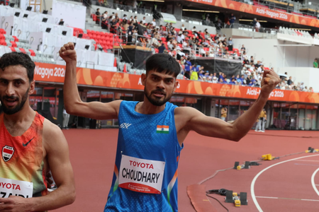 Asian Para Games: Anubhav, Rakeshbhai clinch bronze in men’s 100m T35, T37 Asian Para Games: Anubhav, Rakeshbhai clinch bronze in men’s 100m T35, T37