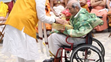 PM Modi expresses grief over demise of Sengol craftsman Vummidi Ethiraj; recalls his contribution to India’s heritage PM Modi expresses grief over demise of Sengol craftsman Vummidi Ethiraj; recalls his contribution to India’s heritage