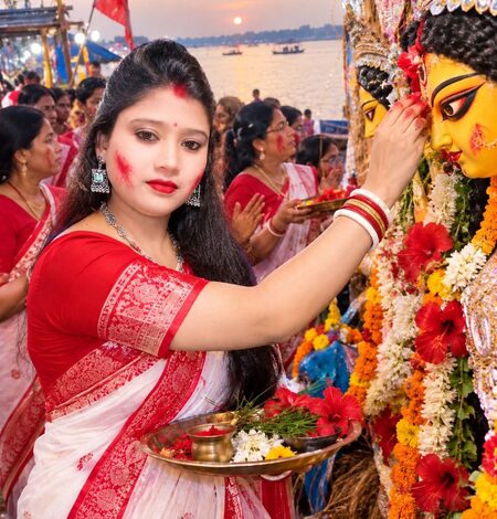 ‘Welcomed as mother, sent off as daughter’: Bengalis bid farewell to Goddess Durga on Vijaya Dashami