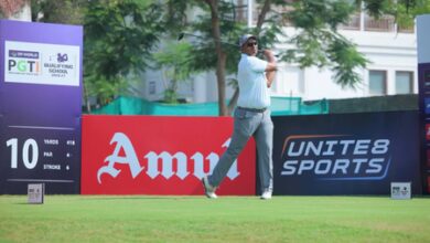 Aditya Bhandarkar takes a two-shot lead in round two of final qualifying stage