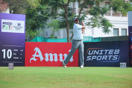 Aditya Bhandarkar takes a two-shot lead in round two of final qualifying stage Aditya Bhandarkar takes a two-shot lead in round two of final qualifying stage