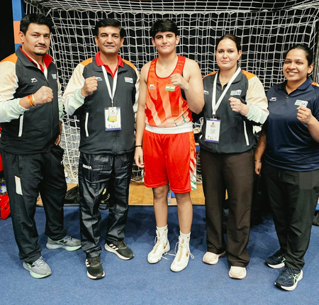 World Boxing U-19 C’ships: Prachi Tokas assured of a medal in women’s 80+ kg category World Boxing U-19 C’ships: Prachi Tokas assured of a medal in women’s 80+ kg category