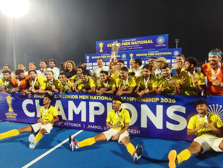 Haryana crowned champions of Senior Men National Hockey Championship
