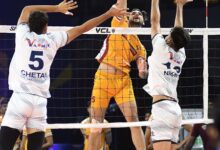 VCL: Emperia Marathas sweep Haryana Hurricanes to set up final against Delhi Dynamites VCL: Emperia Marathas sweep Haryana Hurricanes to set up final against Delhi Dynamites
