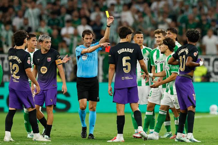 Real Betis midfielder Bernal handed four-match ban for Yamal headbutt