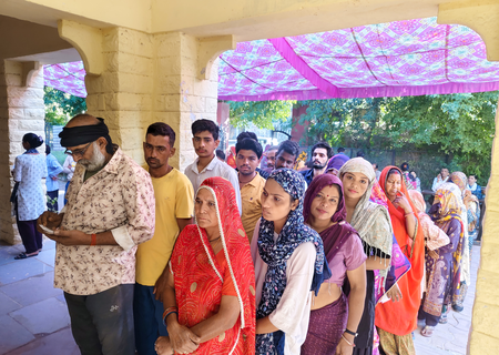 Rajasthan panchayat elections: Voting starts in 3,314 Gram Panchayats Rajasthan panchayat elections: Voting starts in 3,314 Gram Panchayats