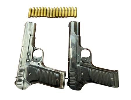 Punjab Police arrest two gangsters linked to foreign-based network, recover two pistols Punjab Police arrest two gangsters linked to foreign-based network, recover two pistols