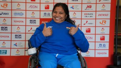 Para Asian Games: Suvarna wins gold in women’s F54 discus throw; Swati bags women’s W1 archery bronze Para Asian Games: Suvarna wins gold in women’s F54 discus throw; Swati bags women’s W1 archery bronze