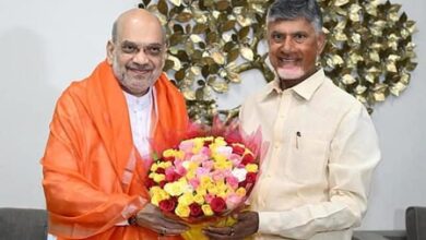 Chandrababu Naidu, Nara Lokesh extend birthday wishes to Amit Shah; praises his commitment to national security Chandrababu Naidu, Nara Lokesh extend birthday wishes to Amit Shah; praises his commitment to national security