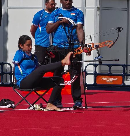 Asian Para Games: Sheetal-Toman clinch compound mixed team gold Asian Para Games: Sheetal-Toman clinch compound mixed team gold