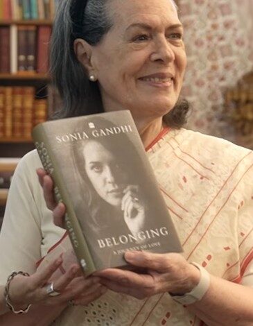 Sonia Gandhi makes Instagram debut, shares first look of her memoir ‘Belonging’ Sonia Gandhi makes Instagram debut, shares first look of her memoir ‘Belonging’