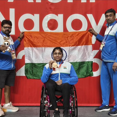 Asian Para Games: Bhavina-Shubham clinch bronze in mixed doubles table tennis