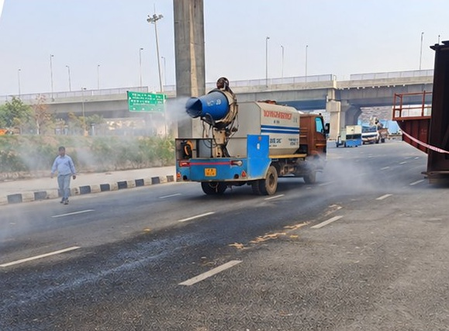 NHAI strengthens steps to check air pollution in Delhi-NCR NHAI strengthens steps to check air pollution in Delhi-NCR