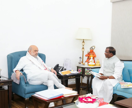 Assam Guv briefs HM Amit Shah on youth outreach, drug-free Bharat initiatives